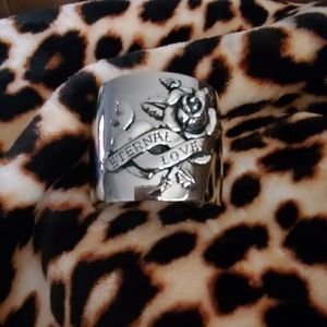 Ed Hardy Eternal Love Cuff Bracelet